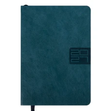 Дневник деловой А5 Дат.2027 "Leo Planner" /252749/ "Persona", жесткий, изумрудный, 368 стр. (1/20)