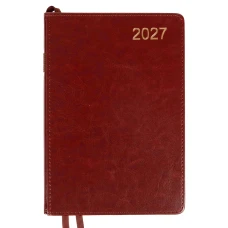 Щоденник діловий А5 Дат.2027 "Leo Planner" /252753/ "City", твердий, коричневий, 368 стор. (1/20) Щоденник діловий А5 Дат.2027 "Leo Planner" /252753/ "City", твердий, коричневий, 368 стор. (1/20)