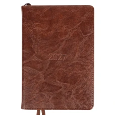 Щоденник діловий А5 Дат.2027 "Leo Planner" /252723/ "Status", твердий, коричневий, 368 стор. (1/20) Щоденник діловий А5 Дат.2027 "Leo Planner" /252723/ "Status", твердий, коричневий, 368 стор. (1/20)