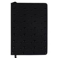 Дневник деловой А5 Дат.2027 "Leo Planner" /252777/ "Dotts", жесткий, черный, 368 стр. (1/20)