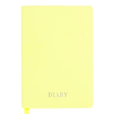 Щоденник А5 недат "Leo Planner" /252775/ "Ray", м'який, лимонний, 320 стор. (1/20) Щоденник А5 недат "Leo Planner" /252775/ "Ray", м'який, лимонний, 320 стор. (1/20)