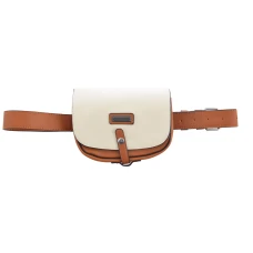 Сумка на пояс "YES Weekend" /557729/ YW-27  «Citta» біло-коричнева (1/20)
