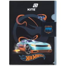 Папка-куточок А4 "Kite" /HW25-248-2/ Hot Wheels (1/12/240)