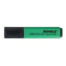 Маркер текстовий "SCHOLZ" /210/ 1-5 мм, зелений (10/600)