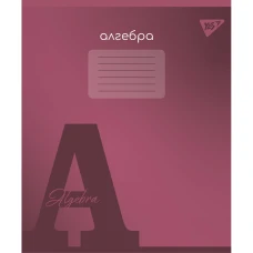 Зошит уч. "YES" 48арк.# /767442/ "ПРЕДМЕТКА - АЛГЕБРА (Fusion) виб.гібрид.лак (5/200)
