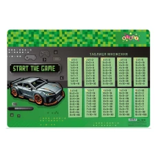 Подкладка настольная "Kidis" /13578/ 42,5см* 29см, таблица умножения Supercar (1/20) Подкладка настольная "Kidis" /13578/ 42,5см* 29см, таблица умножения Supercar (1/20)