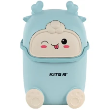 Настільний контейнер для сміття "Kite" /K24-009-4/ блакитний, 16х21 см (1/12)