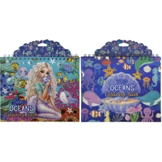 Альбом-розмальовка 25,5*21см/32арк. /25521-1/ +2арк.наклейки "Русалонька" 