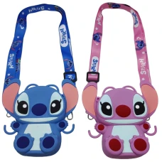 Сумочка силіконова /812-10-S/ "Стіч" з довгою ручкою 16*13см