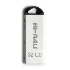 Флеш пам'ять "Hi-Rali" 32GB Fit серiя срібло Флеш пам'ять "Hi-Rali" 32GB Fit серiя срібло