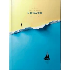Блокнот А5/72арк "Рюкзачок" /ТП-1/ "TO BE TOGETHER" # тв/лам. обкл., 60 г/м2, мікс (1/16)