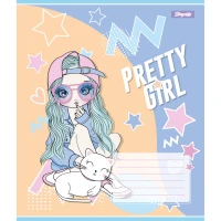 Зошит уч. "1B" 12арк.// /767205/ "Pretty girl" (25/500)