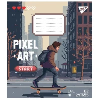 Зошит уч. "YES" 12арк.== /767228/ "Pixel art" (25/500)