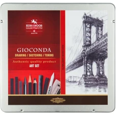 Набір художній "Koh-i-Noor" Gioconda /8898/ 23 предм./метал (1/3)