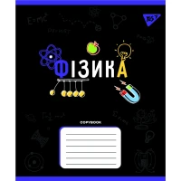 Зошит уч. "YES" 48арк.# /767460/ "ПРЕДМЕТКА - ФІЗИКА (Black) виб.гібрид.лак (5/200)