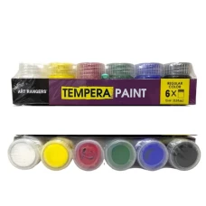 Фарба темперна "Art rangers" /PT21.06015.A/ 6 кол.*15мл TEMPERA PAINT (Regular color) (1/6/48)