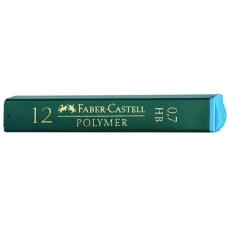 Грифель для механічного олівця "Faber-Castell" /OF/9127/521700/ 0.7ММ HB, 12шт у пеналі (12/576)