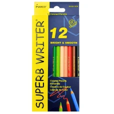 Олівці кольорові "Marco Superb writer" 12 кол. /4100-12СВ/ картон (12/240)