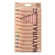 Олівці кольорові "Marco Natural" 12 кол. /6400-12СВ/ JUMBO (1/12)