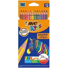 Олівці кольорові "BIC" 12 кол. /9505221/102/ Kids Evolution Stripes (12/144)