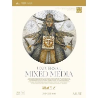 Альбом для змішаних технік "MUSE" А4/12арк. /PB-GB-012-086/ склейка, 310г/м2 (4)