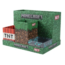 Органайзер настільний "Yes" /708603/ "Minecraft", картон, зелений (1/12) Органайзер настільний "Yes" /708603/ "Minecraft", картон, зелений (1/12)