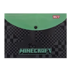 Папка-конверт на кнопці B5 "Yes" /492341/ "Minecraft Creeper" (12/120) Папка-конверт на кнопці B5 "Yes" /492341/ "Minecraft Creeper" (12/120)