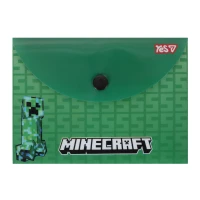 Папка-конверт на кнопці B7 "Yes" /492346/ "Minecraft Creeper" (10/200)