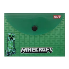 Папка-конверт на кнопці B7 "Yes" /492346/ "Minecraft Creeper" (10/200) Папка-конверт на кнопці B7 "Yes" /492346/ "Minecraft Creeper" (10/200)