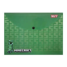 Папка-конверт на кнопці А4 "Yes" /492336/ "Minecraft Creeper" (12/60) Папка-конверт на кнопці А4 "Yes" /492336/ "Minecraft Creeper" (12/60)