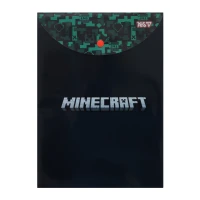 Папка-конверт на кнопці А4 "Yes" /492338/ "Minecraft" вертикальна (12/60)