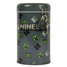 Скарбничка "YES" /708576/ "Minecraft" метал., 13*7,6 см кругла (1/12/120)