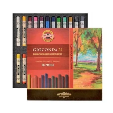 Пастель олійна худ. "Koh-i-Noor" 24кол. "GIOCONDA" /8354/ (1/3)