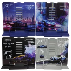 Підставка для книжок металева /1282/ "Машина" 21*16,9*19см (1/12)