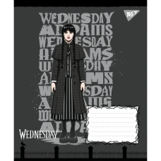 Тетрадь уч. "YES" 48л.== /768272/ "Wednesday: Школа Загадок" (10/200)