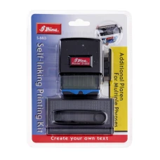 Штамп самонабірний "Shiny" /S-883ч./ 4-рядки, розмір поля 47х18мм чорний (1/12)