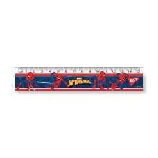 Лінійка 15см "YES" /370614/ "Marvel.Spiderman" (1/20/100/1000)