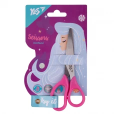 Ножиці "Yes" 13см /480421/ "Space Girl" (1/12/360)