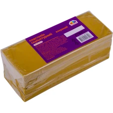 Пластилін скульптурний "ГАММА'UA" ВОХРЯНИЙ /402303/ 800г. (1/3)