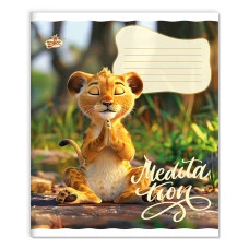 Зошит уч. "Бріск" 24арк.# /ТВ-109/ №2665 Дзен-тварини (20/400)