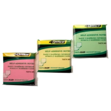 Папір з клейким шаром 76*76 мм "4OFFICE" /4-423-22/ 100 арк., кол. асорті (12/360)