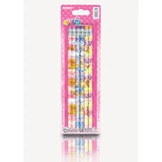 Олівець пр. 1000EР- 6BL "Colorite" HB з гумк. (дівчатка) 6шт. (24/288)