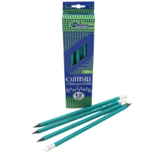 Олівець простий "JO" /655НВ/ з гумкою (12/144/2880)