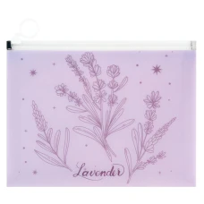 Папка з бігунком zip-lock, А4+ "Axent" /1498-37-A/ Lavender-2 (1/12/240)