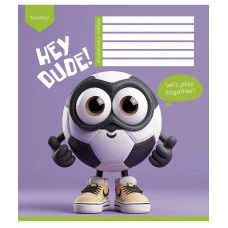 Зошит уч. "Школярик" 12арк.// /3668C/ виб.УФ-лак (хлопчик) (30/300)