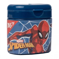 Точилка подвійна "YES" /620550/ "Marvel.Spiderman" з контейнером, з кришкою (24/360/720)