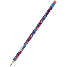 Олівець ч/г "Kite" /TF25-056/ з гумкою Transformers (36/432)