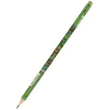 Олівець ч/г "Kite" /NT25-046/ з гумкою, тригранний TMNT Mutant Mayhem (2023 Movie) (36/432)