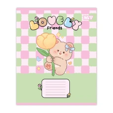 Зошит уч. "YES" 12арк.# /768642/ "Lovely Friends" (25/500)