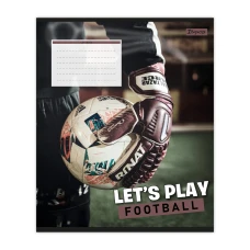 Зошит уч. "1B" 12арк.// /768749/ "Let's play football" (25/500)